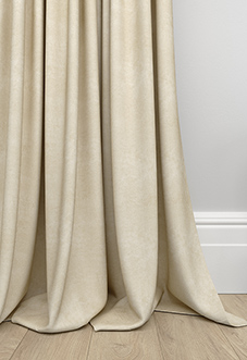 Florence Faux Suede, Stone - Made to Measure Curtains